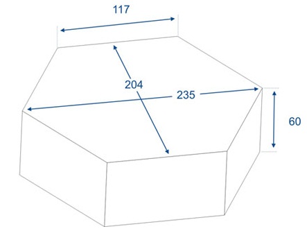 Hexagon Paver