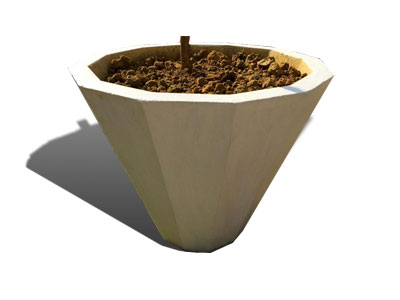 Faceted Planter
