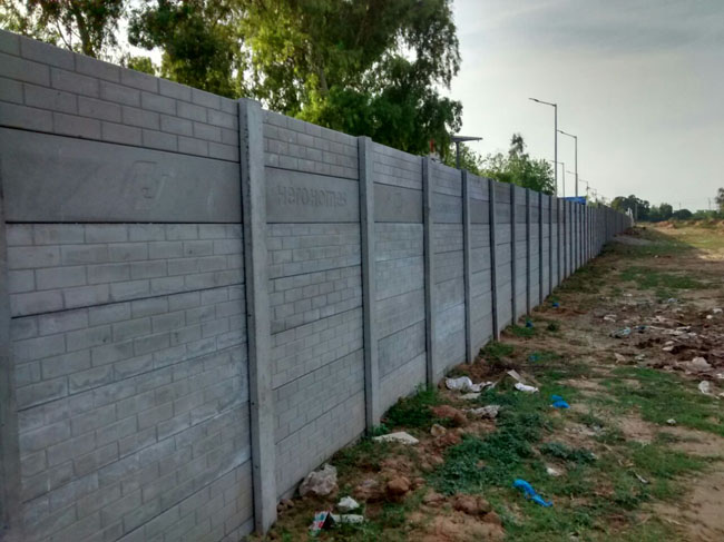 Precast Boundary wall