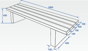 Rectangular Bench Type 2
