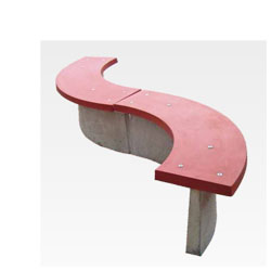 Curved Bench S Shape