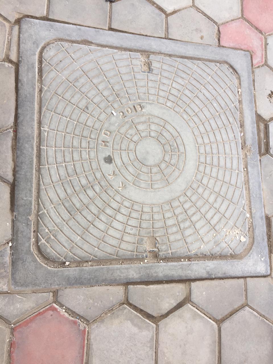 manhole cover and frame